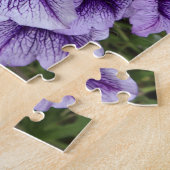 Paarse Petunia's Legpuzzel (Zijkant)
