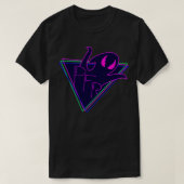 Paarse Phantom Logo T-shirt (Design voorkant)
