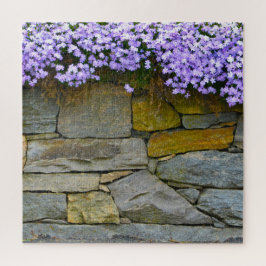 Paarse Phlox en Rocks Legpuzzel