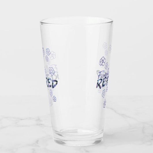 Paarse Phlox Pensioenglas Glas (Links)