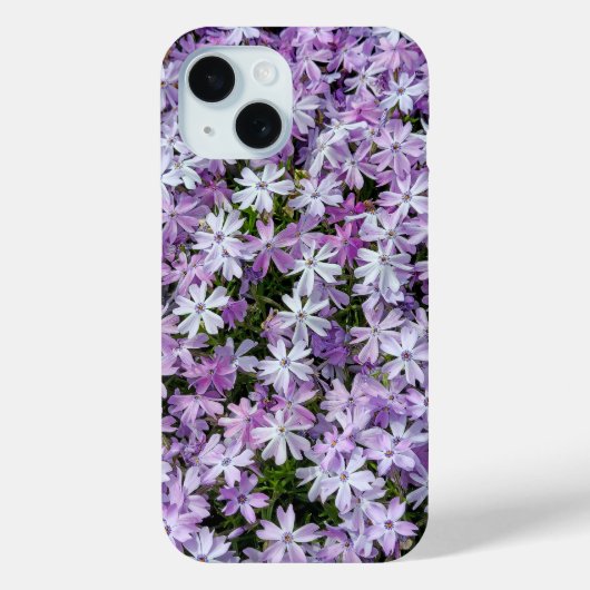 Paarse Phlox-tuin Case-Mate iPhone Case (Achterkant)
