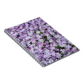 Paarse Phlox-tuin Notitieboek (Rechterzijde)