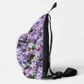 Paarse Phlox-tuin Sling Bag (Rechts)