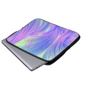 Paarse Phoenix Laptop Sleeve (Voorkant onderkant)