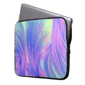 Paarse Phoenix Laptop Sleeve (Voorkant Links)