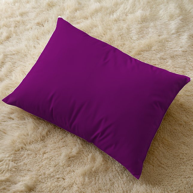 Paarse piloot voor ongevallen accent kussen (Purple Solid Bright Accent Pillow)