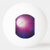 Paarse Ping Pong Bal Pingpongbal (Achterkant)