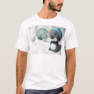 Paarse Pinguïn I T-shirt