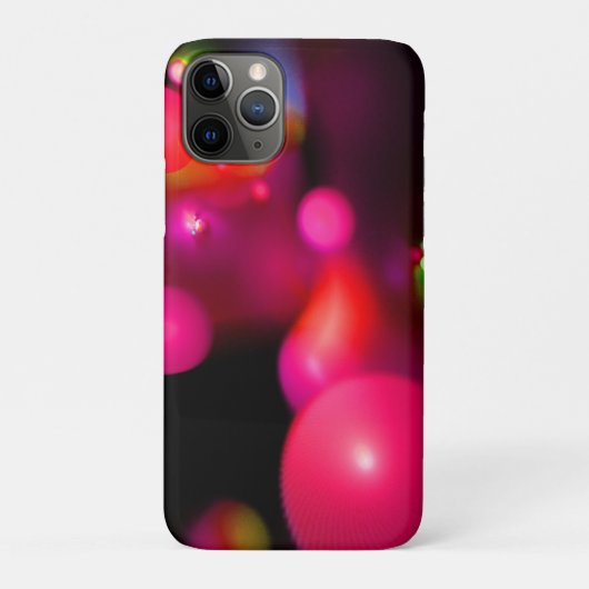 PAARSE PINK FUCHSIA ORANJE KANTUMBUBBELS Case-Mate iPhone CASE (Achterkant)