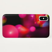 PAARSE PINK FUCHSIA ORANJE KANTUMBUBBELS Case-Mate iPhone CASE (Achterkant (horizontaal))