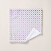 PAARSE PINK GEOMETRISCHE CIRCLE 2 BATHROOM TOWEL S BAD HANDDOEK (Wasdoekje)