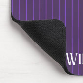 Paarse pinstripes muismat (Hoek)