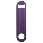 Paarse pinstripes speed flessenopener (Achterkant)