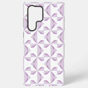 Paarse Pinwheels Samsung Galaxy Hoesje