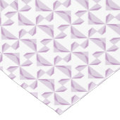 Paarse Pinwielwielen Korte Tafelloper (Hoek)