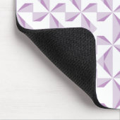 Paarse Pinwielwielen Muismat (Hoek)