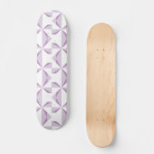 Paarse Pinwielwielen Skateboard (Voorkant)