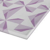 Paarse Pinwielwielen Snijplank (Hoek)