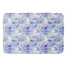 Paarse pioen bloemenbadkamer