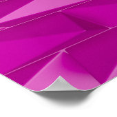 Paarse piramides poster (Hoek)