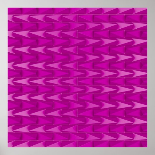 Paarse piramides poster (Voorkant)