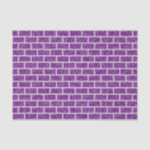 Paarse pixelated look Bricks Pattern