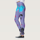 Paarse Pixie Dust Paragliding Pixie-Leggings Leggings (Links)