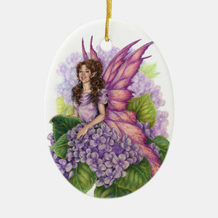 Paarse Pixie Ornament