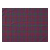 Paarse Plaid Clan Montgomery Tartan Tafelkleed (Voorkant (Horizontaal))