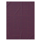 Paarse Plaid Clan Montgomery Tartan Tafelkleed (Voorkant)