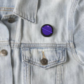 Paarse Planeet Badge Ronde Button 3,2 Cm (In situ)