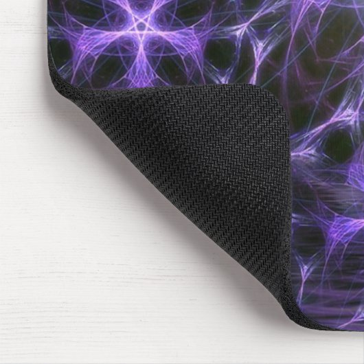 Paarse Planet Mousepad Muismat (Hoek)