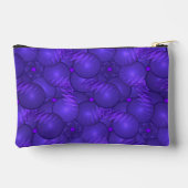 Paarse planeten, modern fractaal patroon, op maat etui (Achterkant)