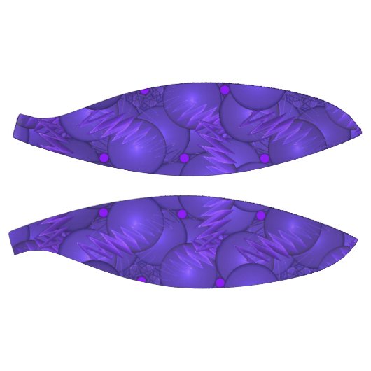 Paarse planeten, modern fractale patroon basketbal (Panelen)