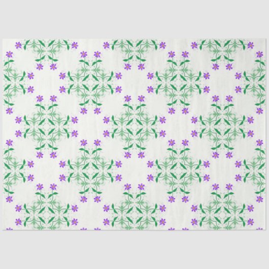 paarse plantaardige stoffen tissuepapier (Voorkant)