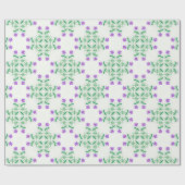 paarse plantaardige verpakkingspapier cadeaupapier (Vlak)