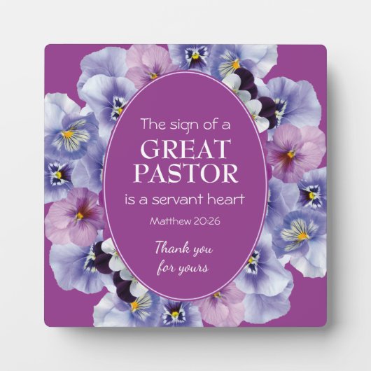 Paarse platforminspectie fotoplaat (Voorkant)