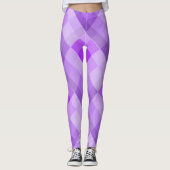 Paarse Play Leggings (Voorkant)