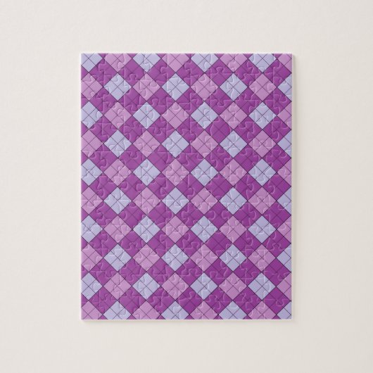 Paarse Play Legpuzzel (Verticaal)