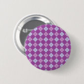 Paarse Play Ronde Button 5,7 Cm (Voorkant /achterkant)