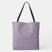 Paarse Play Tote Bag (Achterkant)