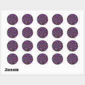 Paarse Pleasure Sticker (Vel)