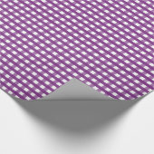 Paarse pleinen cadeaupapier (Hoek)