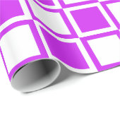 Paarse pleinen voor oude modder cadeaupapier (Rol Hoek)