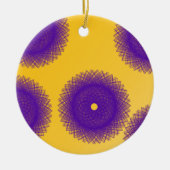 paarse pleisters keramisch ornament (Voorkant)