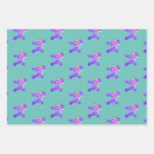 Paarse poel inpakpapier vel (Voorkant 2)