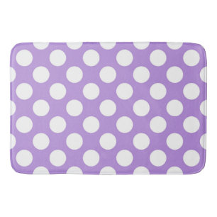 Paarse poka Dots, Polka Dot Pattern, Stippen, gedo Badmat