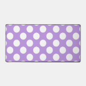 Paarse poka Dots, Polka Dot Pattern, Stippen, gedo Bureaumat (Voorkant)
