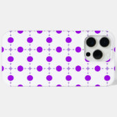 Paarse poka Dots, Polka Dot Pattern, Stippen, gedo Case-Mate iPhone Case (Achterkant (horizontaal))