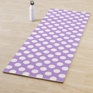 Paarse poka Dots, Polka Dot Pattern, Stippen, gedo Yogamat